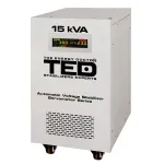 Stabilizator de tensiune 15 kVA cu servomotor monofazat TED