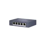 Switch PoE Gigabit Hikvision DS-3E0505HP-E, 5 porturi, fara management
