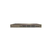 Switch IP-COM L3 Managed PoE cu 24 porturi Gigabit si 4 SFP