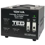Transformator tensiune 230V la 110V 10000VA / 8000W cu carcasa