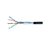 Cablu retea Schrack F/UTP Cat.5e exterior 4x2xAWG24, 305 m, negru