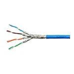 Cablu retea Schrack Cat.7 S/FTP LSZH Dca albastru, AWG23, 1000 MHz