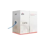 Cablu UTP Cat6 AWG23 din cupru solid 0,57 mm, rola 305 m, UNV