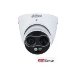 Cameră termică Dahua WizSense IP 4MP cu AI, IR 30 m, PoE, IP67