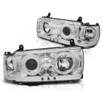 Set de faruri de tuning potrivit pentru TOYOTA LAND CRUISER FJ 80 1990-1997, stânga și dreapta Performance AutoTuning