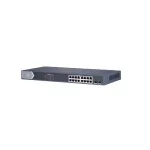 Switch PoE Gigabit Hikvision cu 16 porturi Smart Management si uplink fibra