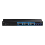 Switch smart management TRENDnet, 24 porturi Gigabit si 4 SFP+ 10G