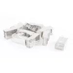 Mufa RJ45 CAT6 ecranata pentru cablu de retea Ethernet