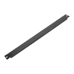 Panou fals 1U 19 inch pentru rack metalic, negru, ASYTECH Networking