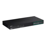 Switch PoE+ Gigabit TRENDnet cu 16 porturi si putere 246W