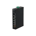 Switch PoE industrial Dahua PFS3106-4ET-60-V2, 4 porturi, Gigabit, SFP, 60W