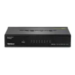 Switch Gigabit cu 8 porturi TRENDnet GREENnet TEG-S82G, metalic