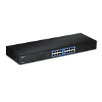 Switch Gigabit 16 porturi rack 1U cu tehnologie GREENnet TRENDnet TEG-S16G