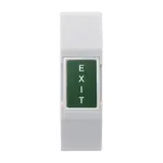 Buton de panica BP01 NC/NO fara retinere, alb, 76 x 23 x 14 mm