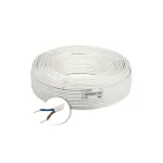 Cablu alimentare MYYUP 2x1 mm, 100 m, alb, flexibil, pentru uz casnic