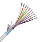 Cablu alarmă 10 fire ecranat, cupru integral, rola 100 m Elan