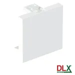 Capac fals pentru aparataj DLX 45x45 mm, 2 module, PVC vopsibil