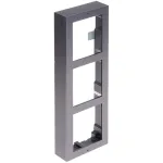 Rama de montaj aparenta Hikvision, 3 module, pentru interfon modular