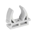 Suport prindere pentru tub PVC D16, gri, halogen free - DLX Electric