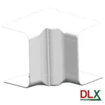 Unghi interior ajustabil pentru canal cablu 102x50 mm, alb, DLX