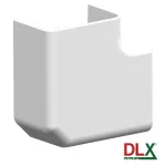 Unghi plan ajustabil 90° pentru canal cablu 102x50 mm, alb, DLX