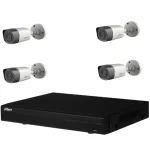 Kit supraveghere exterior Dahua Cooper 4 camere 2MP, IR 20m, DVR 4 canale