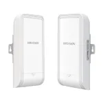 Set bridge wireless Hikvision 2.4 GHz, 300 Mbps, 1 km, PoE, 7 dBi