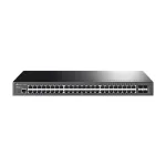 Switch managed TP-Link Omada SG3452X cu 48 porturi Gigabit si 4 SFP+ 10G