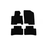 Tălpi de mochetă cu două straturi, potrivite pentru Hyundai Tucson, Tucson Mildhybrid după 2020, set de 4 bucăți, negre Performance AutoTuning