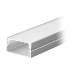 Profil aluminiu cu difuzor pentru banda LED V-TAC, 2000x20x10 mm, argintiu