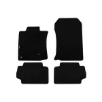 Tălpi de covor cu două straturi, potrivite pentru Toyota Land Cruiser 2009-2021, 3 uși, set de 4 bucăți, negre, de la Petex, țesătură Rex. Performance AutoTuning