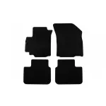 Tălpi de mochetă cu două straturi, potrivite pentru Suzuki SX4 2006-2014, din țesătură Rex, set de 4 bucăți, negre Performance AutoTuning