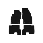 Mochete din două straturi, potrivite pentru Opel Corsa E 2014-2019, din țesătură Rex, set de 4 bucăți, negru Performance AutoTuning