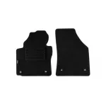 Mochete din două straturi, potrivite pentru VW Caddy 2004-2015, Caddy 2015-2020, 2 locuri, set de 2 bucăți, negre, de la Petex, țesătură Rex. Performance AutoTuning