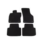 Mochete textile cu trei straturi, potrivite pentru VW Passat B8 sedan, break, hibrid GTE după 2014, set de 4 bucăți, negru Performance AutoTuning