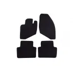 Mochete textile cu trei straturi, potrivite pentru Volvo S80 1998-2006, set de 4 bucăți, negru Performance AutoTuning