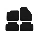 Mochete textile cu trei straturi, potrivite pentru Jaguar E-Pace după 2017, set de 4 bucăți, negre Performance AutoTuning