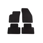 Mochete textile cu trei straturi, potrivite pentru Volvo S40, V50 2004-2012, C30 2006-2013, set de 4 bucăți, negru Performance AutoTuning