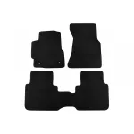 Mochete textile cu trei straturi din material Petex Style potrivite pentru Honda CR-V 1997-2002 cu transmisie manuală, formate din 3 părți, negre Performance AutoTuning