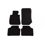 Mochete textile cu trei straturi potrivite pentru BMW Seria 3 E90 sedan, E91 touring 2005-2012, set de 4 bucăți, negru Performance AutoTuning