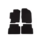 Mochete textile cu trei straturi potrivite pentru Mazda 6 2002-2008, set de 4 bucăți, negru Performance AutoTuning