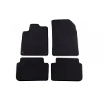 Mochete textile cu trei straturi potrivite pentru Peugeot 407 sedan, break 2004-2011, set de 4 bucăți, negru Performance AutoTuning
