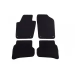 Mochete textile cu trei straturi potrivite pentru Seat Ibiza, Ibiza CT 2008-2017, set de 4 bucăți, negru Performance AutoTuning