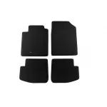 Mochete textile cu trei straturi potrivite pentru Toyota Yaris 1999-2005, 3 uși, set de 4 bucăți, negru Performance AutoTuning