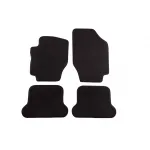 Tălpi textile cu trei straturi potrivite pentru Peugeot 307 CC 2003-2009, set de 4 bucăți, negre Performance AutoTuning