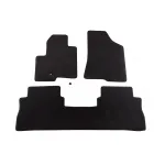 Mochete textile cu trei straturi, potrivite pentru Hyundai Santa Fe 2006-2009, din material Petex Style, set de 3, negru Performance AutoTuning