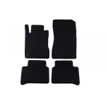 Mochete textile cu trei straturi, potrivite pentru Mercedes E-Class W211 sedan, break 2002-2009, set de 4 bucăți, negru Performance AutoTuning