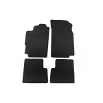 Mochete textile cu trei straturi, potrivite pentru Peugeot 406 sedan, coupe, break 1995-2005, set de 4 bucăți, negru Performance AutoTuning