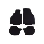 Mochete textile cu trei straturi, potrivite pentru Porsche 911 model 996 1997-2006, set de 4 bucăți, negru Performance AutoTuning