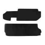 Mochete textile cu trei straturi, potrivite pentru VW T4 1999-2003, cu 6 locuri, 2 părți, negre Performance AutoTuning